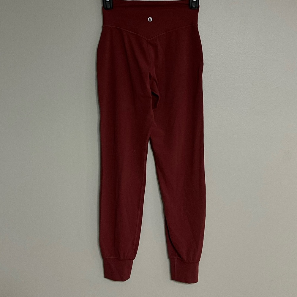 lululemon athletica Burgundy Legging/joggers
